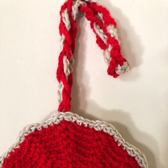Crochet Pot Holders, Kitchen Decor, Gifts Under 15, Farmhouse Hanging Pot Holder - Picture 7 of 10